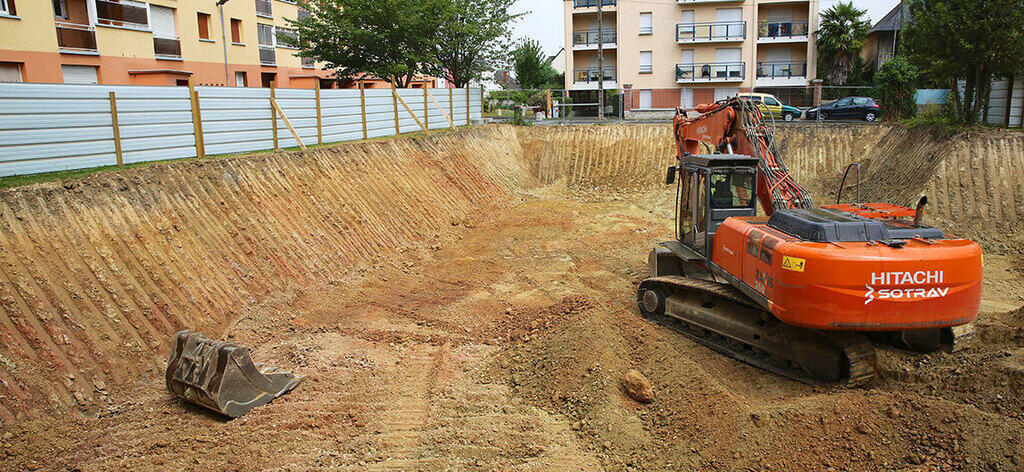 Terrassement de Kerbus à Rennes