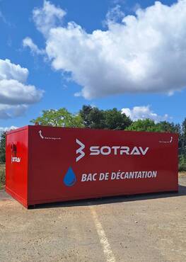 Bac de décantation