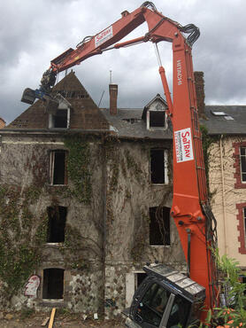 Déconstruction Allée St Hélier - Gestion de la mitoyenneté