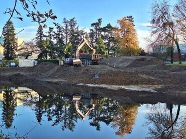 Terrassement pour aménagement hydraulique