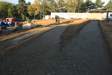 Création d'un bassin nordique pour la piscine municipale de Brequigny - Les accès
